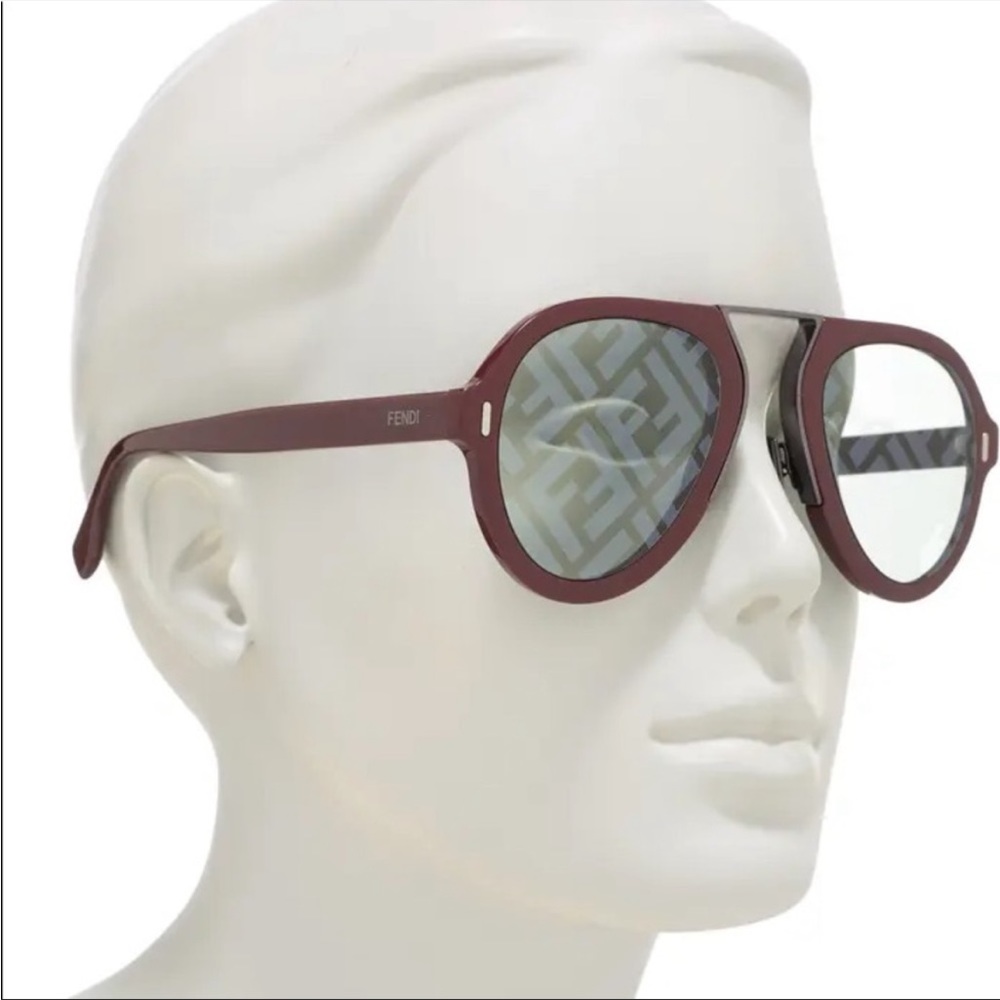 Fendi hologram lens aviator